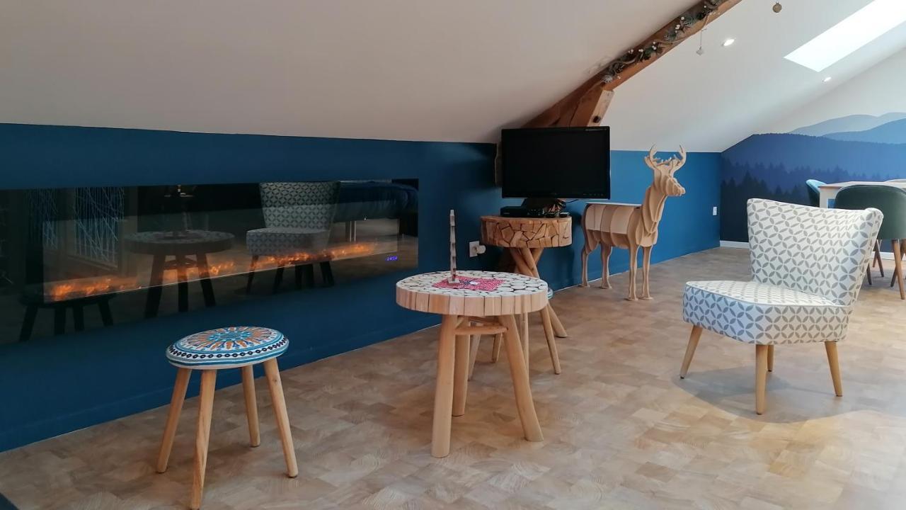 Monchateau Etoile, Hebergement Insolite Avec Spa Merlas Bagian luar foto