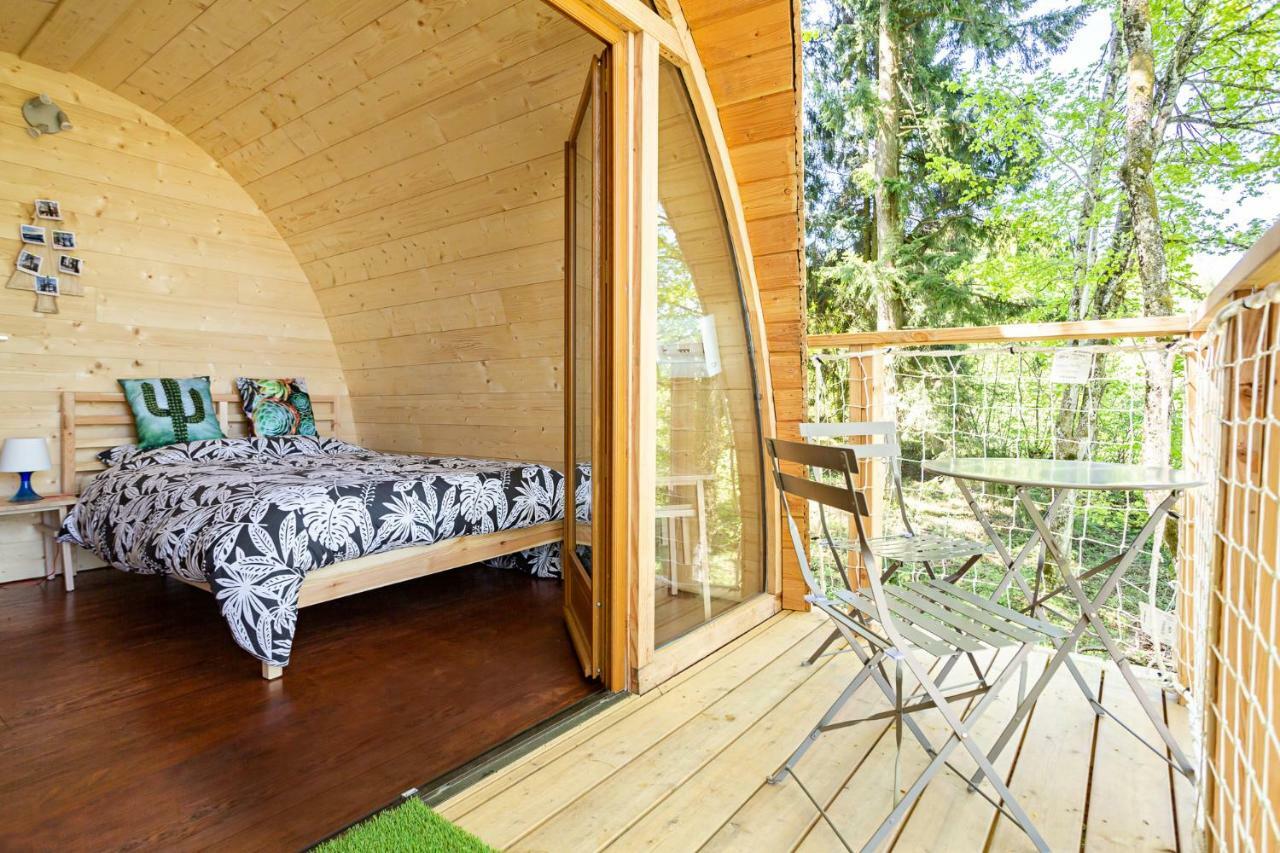Monchateau Etoile, Hebergement Insolite Avec Spa Merlas Bagian luar foto