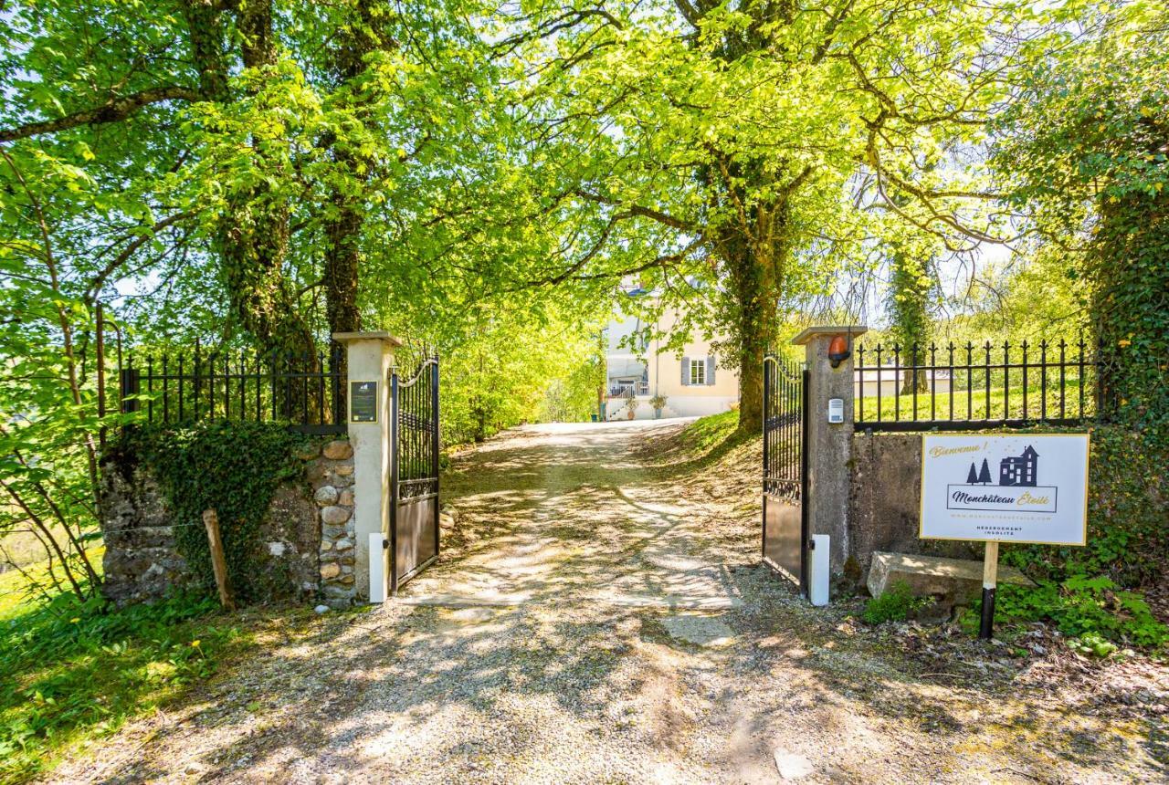 Monchateau Etoile, Hebergement Insolite Avec Spa Merlas Bagian luar foto